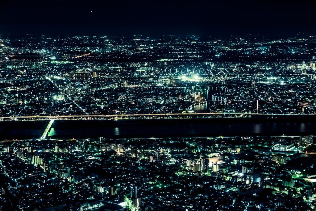 都会の夜景